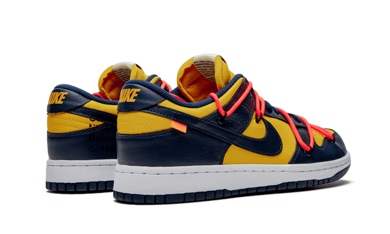 Nike Dunk Low - Off-White University Gold Midnight Navy