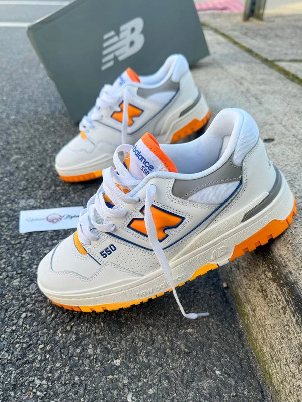 NB 550 WHITE ORANGE 🍊