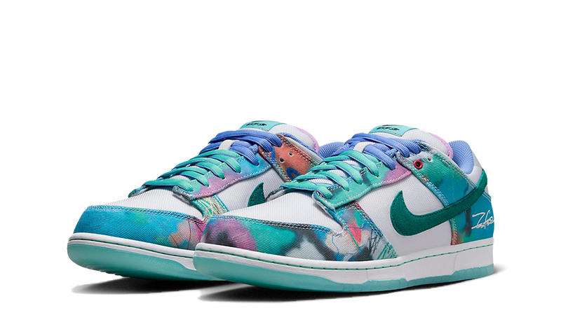 Nike Sb Dunk Low Futura Laboratories Bleached Aqua