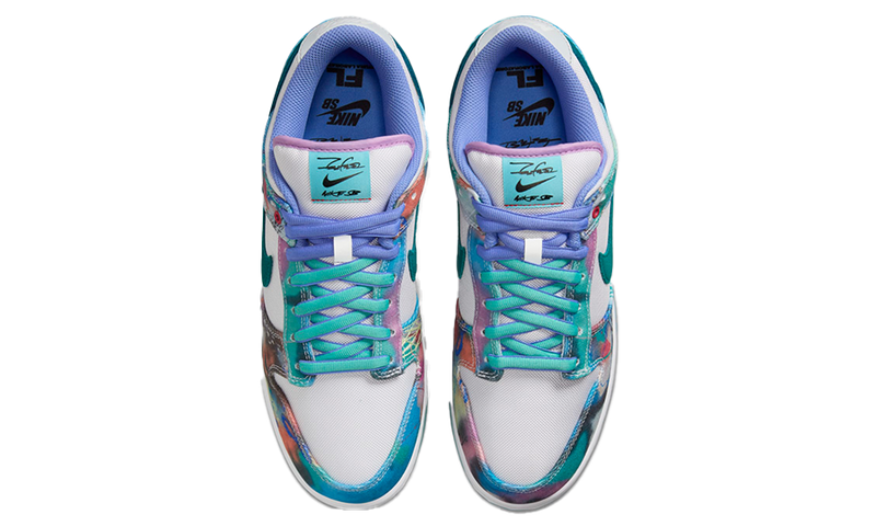 Nike Sb Dunk Low Futura Laboratories Bleached Aqua